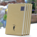 Personnalisé Custom Kraft Hardcover Paper Notebook